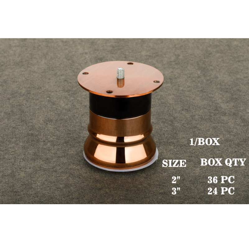 Sofa leg VSL-202 (SIZE 2"- 36 PC , SIZE 3" - 24 PC)